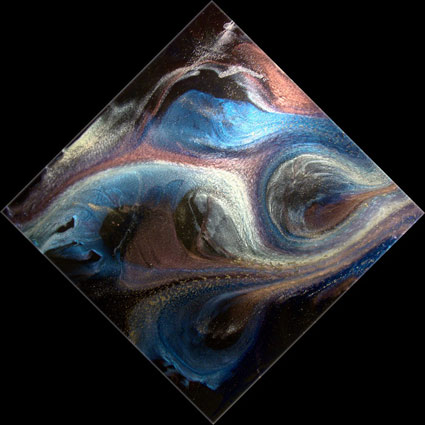 Cathedral City Art Collection: Elan Vital, Nebula Painting #4115